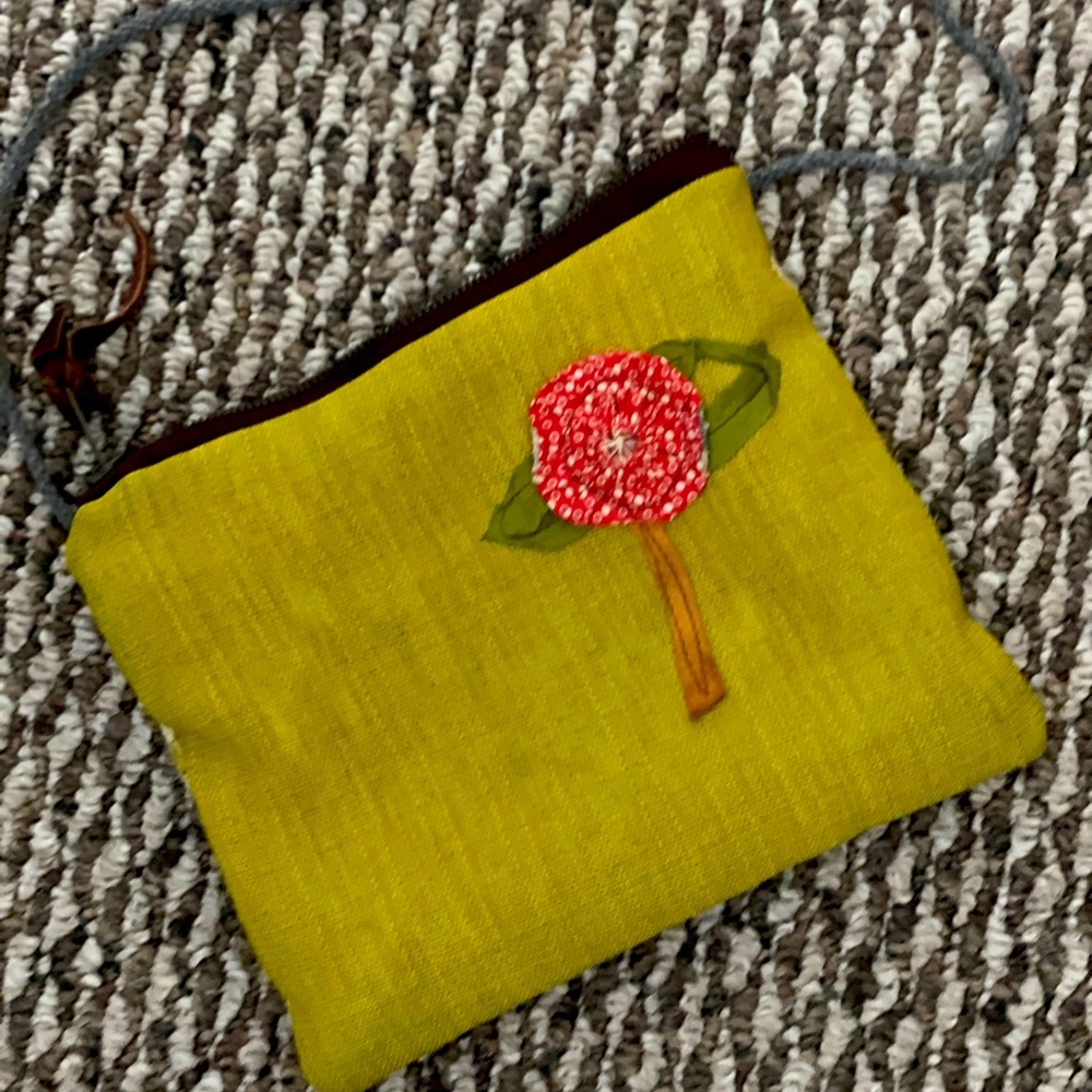 handmade tapestry purse